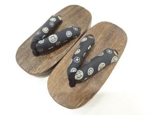 未使用品　焼桐子供用下駄(16.5センチ)